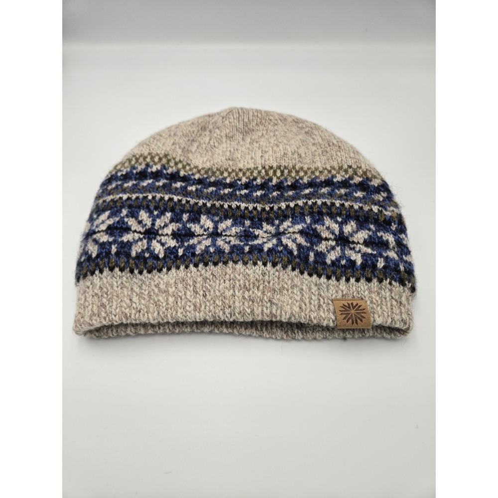 ICEWEAR Norwegian Wool Fleece Lined Beanie Hat Multicolor Nordic Unisex